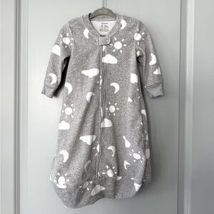 Carter’s Microfleece Cloud and Moon Baby Sleep Sack - Grey